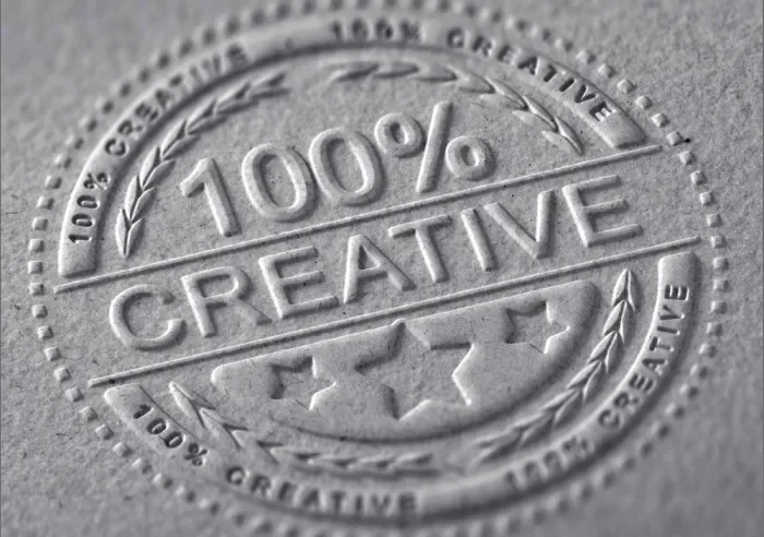 Embossing example