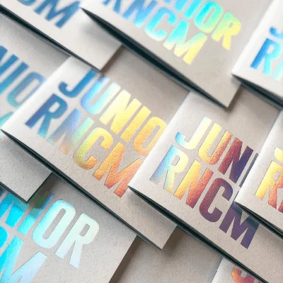 Holographic foiling example