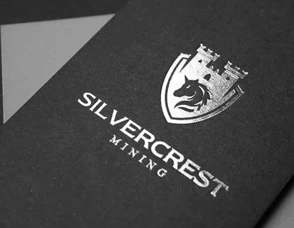 Silver foiling example